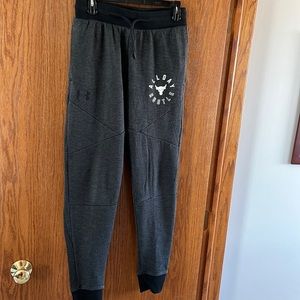 under armour “the rock collection” sweatpants